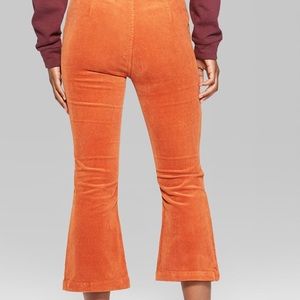 Corduroy Kick Flare Cargo Pants - Wild Fable